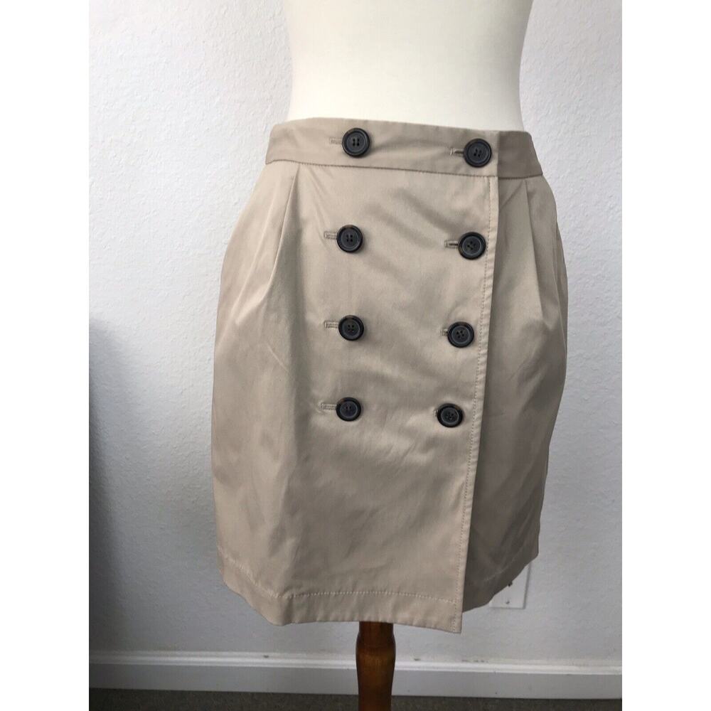 Club Monaco A-Line Mini Wrap Skirt